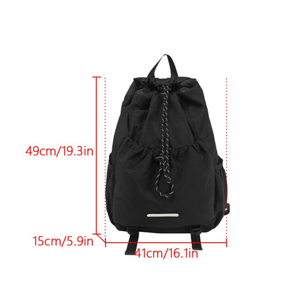 Outdoor Lightweight Backpack with Drawstring Drawstring and Drawstring, Large Capacity Hiking Backpack, Sports Backpack