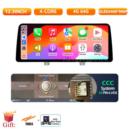 GPS Navegação Bluetooth Ferramentas Automotivas Carro Vídeo Multimídia Player Android 15 WiFi Para BMW Série 7 E65 E66 2004 - 2008 Sistema CCC