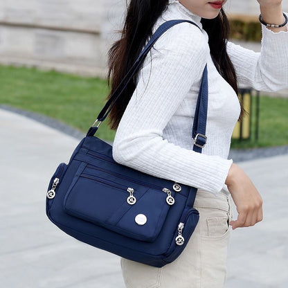 Women Nylon Waterproof Bag Messenger Bags For Lady Crossbody Large Capacity Travel Shoulder Bag Casual Handbags High Quality