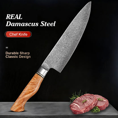 8 Inch Chef Knife 67-layers Damascus VG10 Steel Kitchen Knife Pro Cleaver Kitchen Sharp Knife