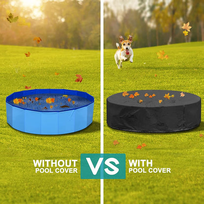 Piscina para Cães ou Cobertura de Piscina, Piscina Portátil de Plástico, Banheira de Higiene, Resistente a Arranhões, Piscinas para Animais de Estimação, Banheira para Cães Grandes