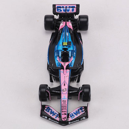 Burago 1:43 F1 Carro de Corrida Alpine A525 N.43 Pierre Gasly Equipe de Fórmula 1 Carro Modelo em Liga