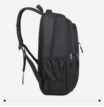 Men's and women's backpack Oxford waterproof backpack Business computer bag Leisure travel backpack High school student backpack
