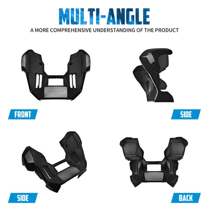 Motorcycle Fairing Spoiler Kit Lowers Cover Extended Chin Spoiler For Harley Touring Street Road Glide 23-Up FLHX FLTRX 2024-Up