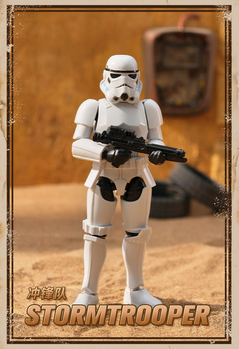NOVOS BLOKEES Original Mandalorian GV01 Star Wars Brinquedo Djarin Mando Grogu Yoda Boba Fett Imperial Stormtrooper Boneco de Ação Presente