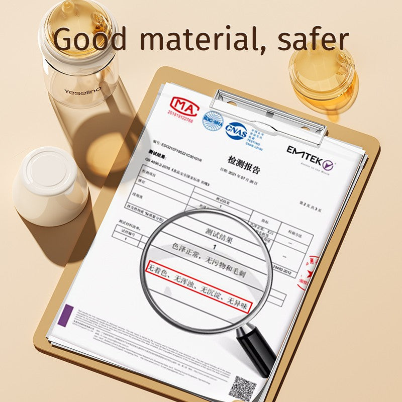 Newborn Baby Items Feeding Bottle 0-6 Months Anti Bloating Anti Spitting Choking Bebe Glass Baby Bottles 160ml Silicone Nipple