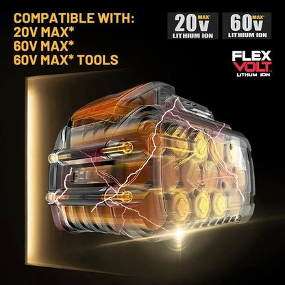 Bateria DEWALT 20V 6AH recarregável de íon de lítio carregador DCB118 Parafusadeira furadeira elétrica sem escovas DCD805 ferramenta elétrica