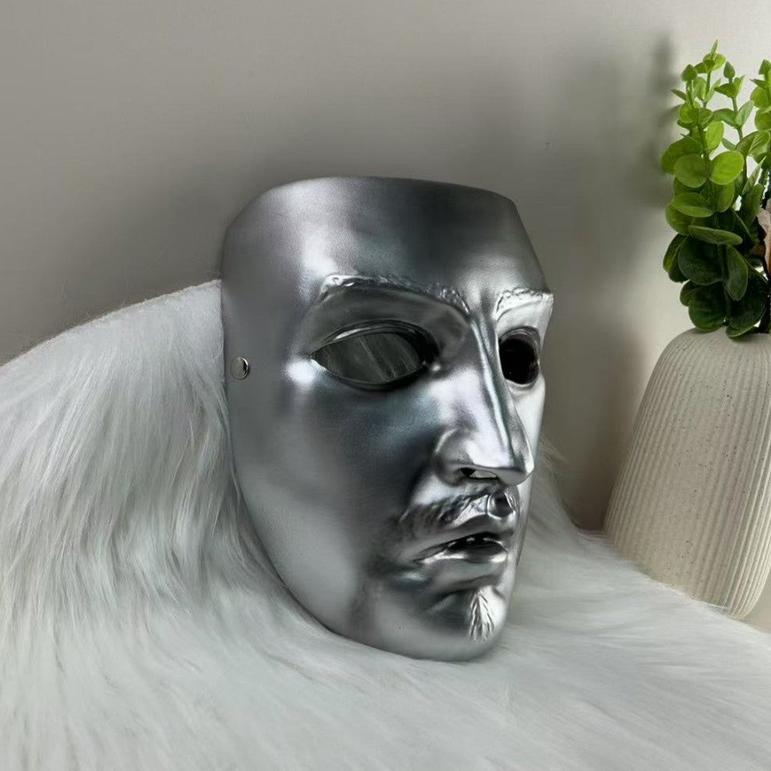 Halloween Easter Baldwin IV cosplay handmade resin craft masks