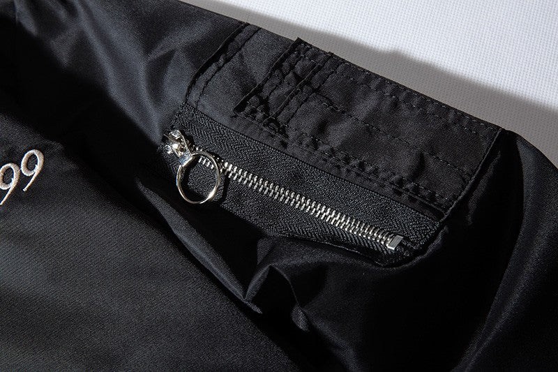 Embroidery Mens Bomber Jacket Dragon Tiger Autumn Winter Pilot Jacket Men Hip Hop Japanese Baseball Youth Jacket Streetwear Male