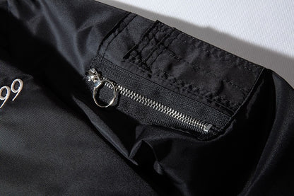 Embroidery Mens Bomber Jacket Dragon Tiger Autumn Winter Pilot Jacket Men Hip Hop Japanese Baseball Youth Jacket Streetwear Male