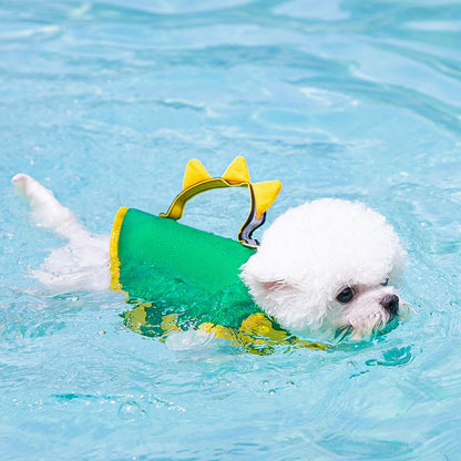 Colete Salva-Vidas para Cães, Colete Salva-Vidas de Verão para Animais de Estimação, Tubarão, Sereia, Roupas para Cães, Colete Peitoral, Roupa de Banho para Cães, Fantasia Engraçada e Fofa para Cães