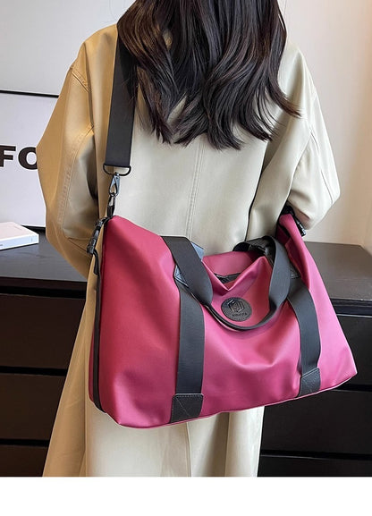 Lightweight Large-Capacity Travel Bag Women's Short-Distance Duffel Men's Business Handbag Sports Fitness Backpack for On-the-Go