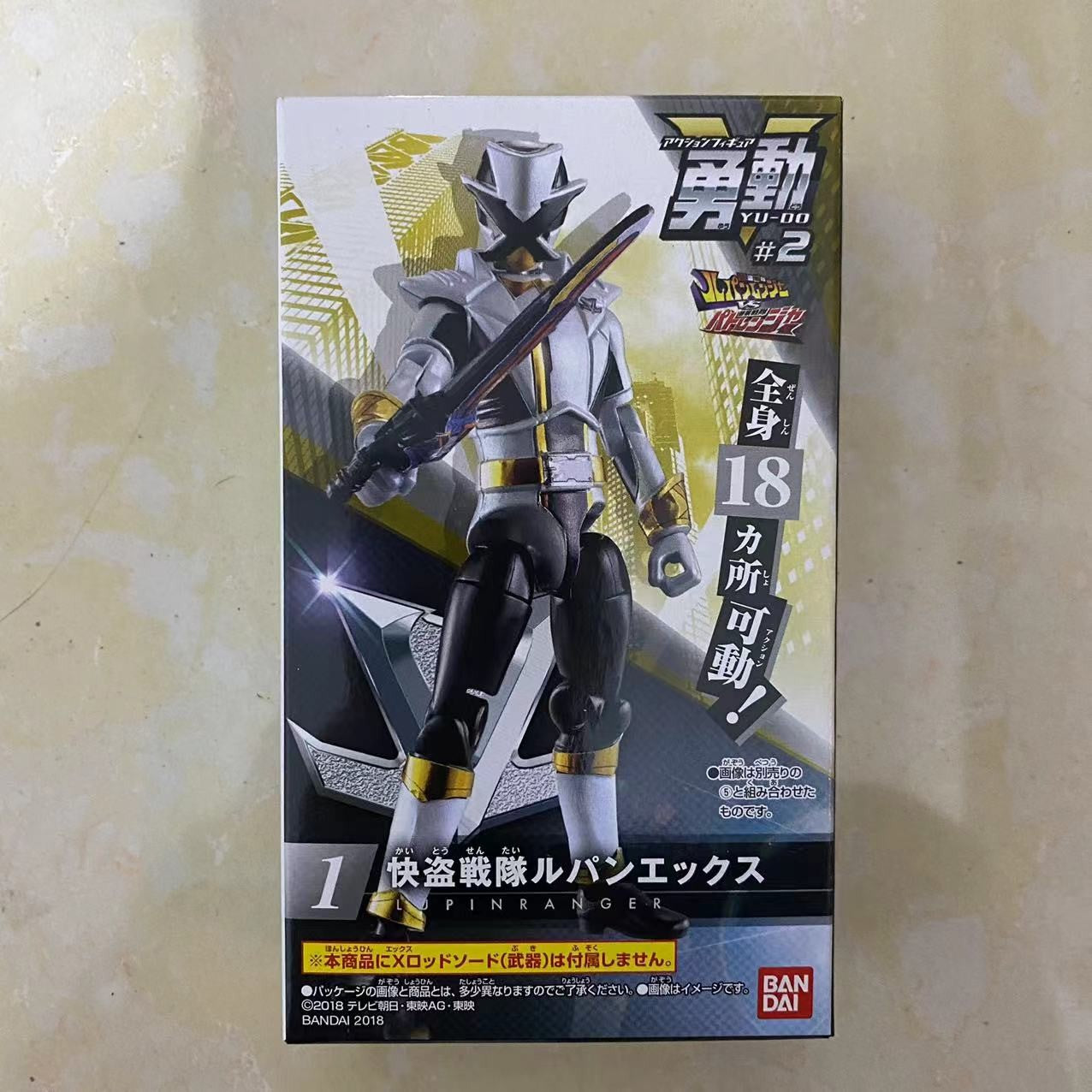 Bandai Genuíno Boneco de Ação Kaitou Sentai Lupinranger VS Keisatsu Sentai Patranger Articulações Articuláveis Modelo Brinquedos de Ornamento