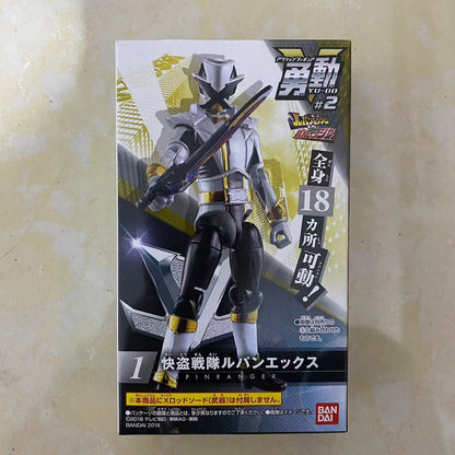 Bandai Genuíno Boneco de Ação Kaitou Sentai Lupinranger VS Keisatsu Sentai Patranger Articulações Articuláveis Modelo Brinquedos de Ornamento