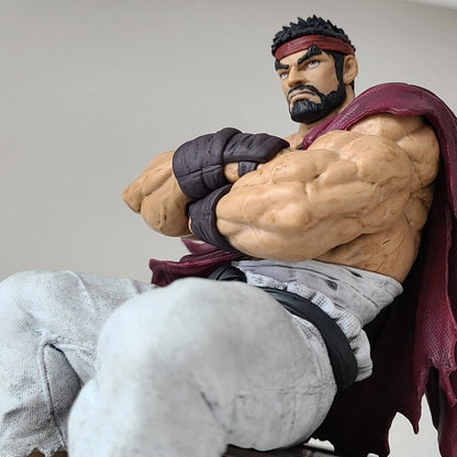 Figura de Ação Ryu de Anime Street Fighter 6 de 14cm Figura de Ryu para Noodle Stopper Decoração de Quarto Modelo de Coleção em PVC Brinquedos
