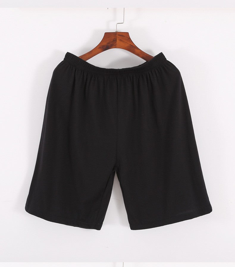 Summer Mens Lounge Pants Cotton Pajama Shorts Comfortable Male Clothes Sleepwear Thin Casual Sports Breeches 2024