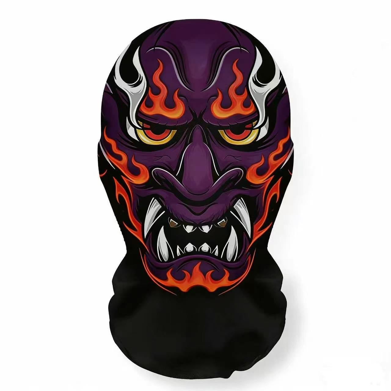 1-Piece 3D Horror Skull Breathable Sun-Proof Headgear Mask, Washable, Prank & Gag Mask
