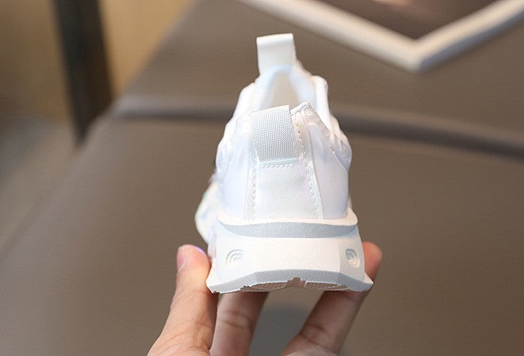 Baby Shoes2025 Spring Autumn New Boys and Girls Light Up Clunky Sneaker Small and Medium-sized Children's Soft Soled Baby Shoes