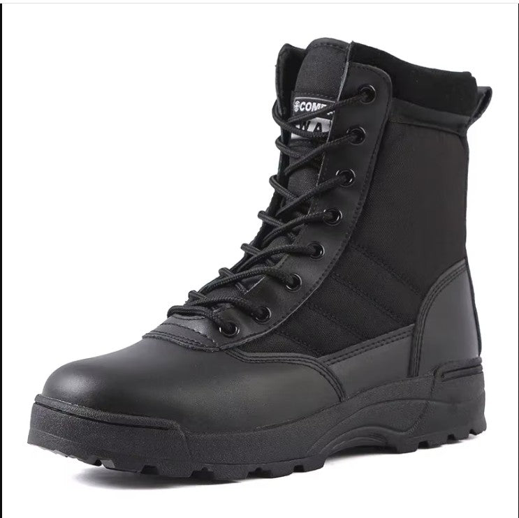 Botas Táticas Masculinas Botas de Força Especial Botas de Combate no Deserto Botas de Caminhada ao Ar Livre Botas de Tornozelo Masculinas Botas de Segurança para o Trabalho