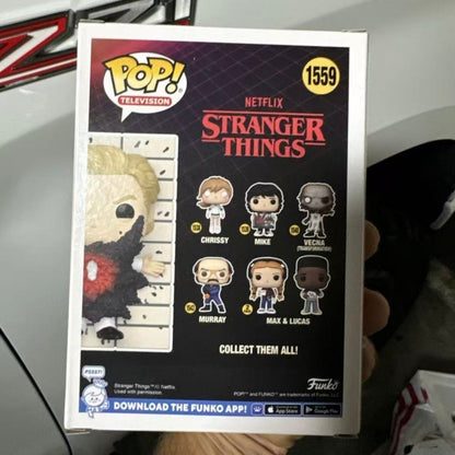 Funko Pop Boneco Colecionável Genuíno Stranger Things Modelo 001 (Vaporizando) 1559 Escultura de Vinil Bonecas Edição Limitada Colecionável