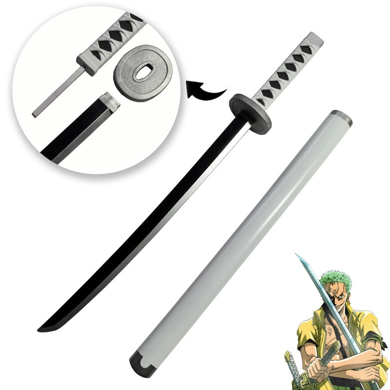 One Piece Cosplay Roronoa Zoro Katana Sword PU Trafalgar Sword Law Role Playing Yuki Samurai prop Party toy Sword 72cm