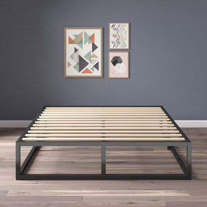 Zinus Joseph 10 Inch Metal Bed Frame with Mattress Support, No Box Spring Needed, Sturdy Steel Construction