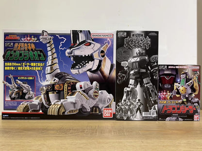 Em Estoque 100% Original Bandai Super Minipla Kyouryuu Sentai Zyuranger Mighty Morphin Boneco de Ação de Brinquedo Presente para Amigo