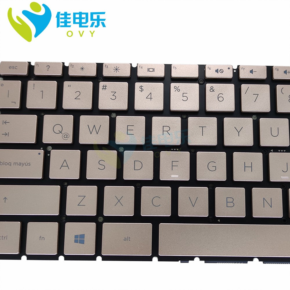Latin Spanish Keyboard For HP 240 G7 245 G7 246 G7 14-CE 14-DK 14-DK0000 14-DK1003DX 14-DQ 14-DQ0000 L15599-151 L23241-161