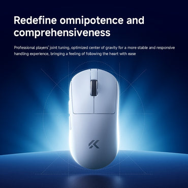 MCHOSE A7 V2 Ultra Gaming Mouse PAW3950 TI Sensor Dual 8000Hz 20000fps 42000DPI 750IPS Imported Super Glide Glass Coating CSGO