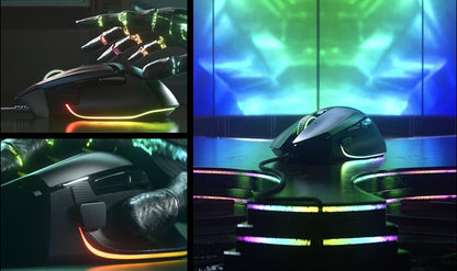 Mouse Gamer Ergonômico Personalizável Razer Basilisk V3 com Switch de Mouse para Jogos Mais Rápido - Iluminação Chroma RGB - Sensor Óptico de 26K DPI