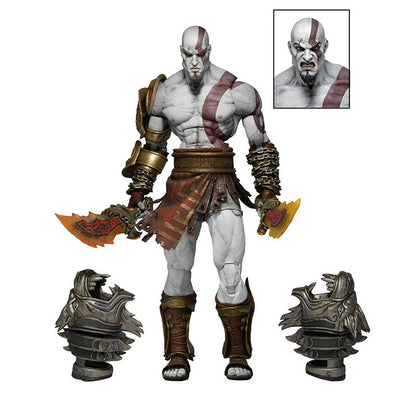 NECA God of War Ghost of Sparta Kratos Boneco de Ação 18cm PVC Coleção Articulada Jogo Ultimate Kratos Estatueta Modelo Brinquedos Presentes