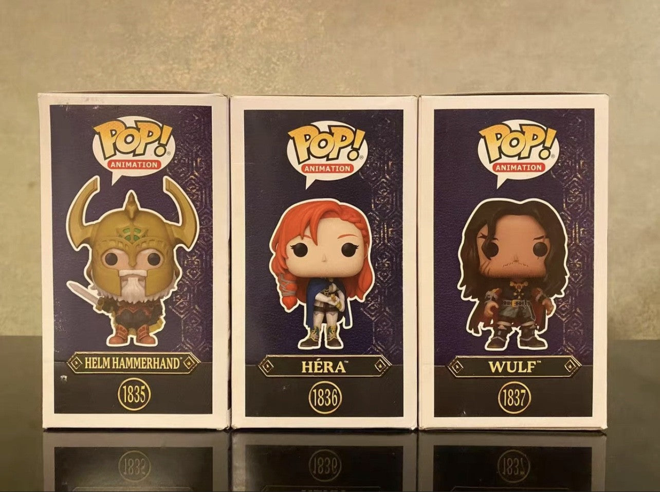 Funko Pop The War Of The Rohirrim Hera Modelo O Senhor Dos Anéis Action Figure Wulf Enfeites Gimli Boneca Gimli Brinquedo Presente