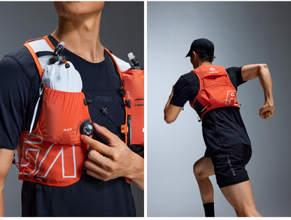 KAILAS FUGA AIR 8L Unisex Travel Marathon Trail Running Hiking Cycling Backpacks  with Dual Soft Water Bottles KA2554005