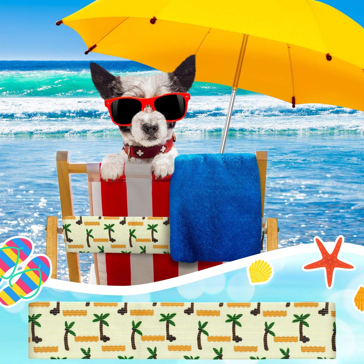 Towel Bands for Beach Chairs Colorful Windproof Beach Towel Straps  Elastic Bed quilt Sheet Storage Belt Durable Cruise Clips