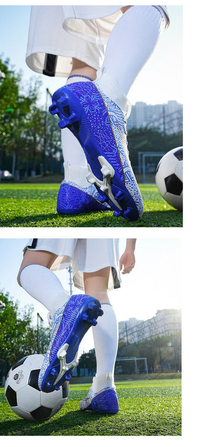 Superfly FG Football Boots Outdoor Soccer Cleats Shoes Soft Sport Professional Shoes Breathable Comfortable Boots Plus Size