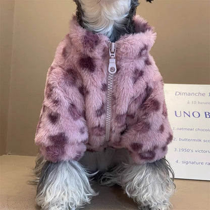 Roupas para Gatos e Cães, Outono Inverno, Macias, Desenho Animado, Pet Quente, Espessamento, Roupas Fofas Térmicas para Cães, Casaco de Pelúcia Moderno para Cães, Artigos para Animais de Estimação