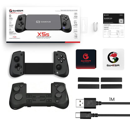 GameSir X5s Wireless Mobile Gaming Controller for Android iOS PC Gamepads Nintendo Switch 2/1 Controle 6-Axis Gyro HD Rumble