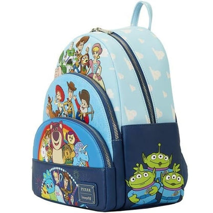 Loungefly Pixar Toy Story Moments Procurando Monstros Universidade Jogos de Susto Mini Mochila Coco Ernesto Cosplay Mochila