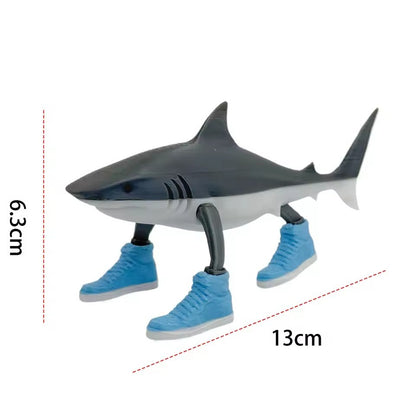 Brinquedo de Figura Sahur Tung da Doença Cerebral Italiana Tralalero Tralala Figuras Bombardino Crocodilo Shimpanzini Bananini Boneca de Decoração de Modelo de Presente