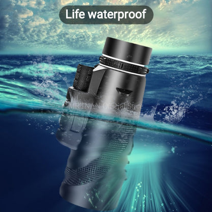 80x100 HD ZOOM Telescópio Monocular Potente Binóculos Portáteis Telescópio de Longo Alcance Caça Acampamento Com Tripé Suporte Para Celular