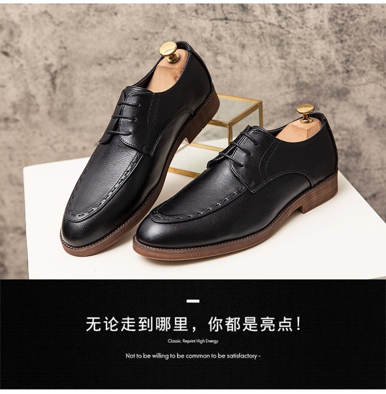 Classic Casual Business Leather Shoes Men Social Wedding Party Leather Shoes For Men Dress Oxfords Formal Leather Shoes Men