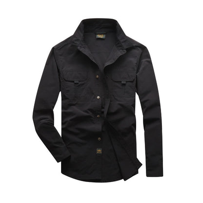 Lightweight Breathable shirt tactical multifunctional shirt outdoor long sleeved work shirt breathable sports sun protection