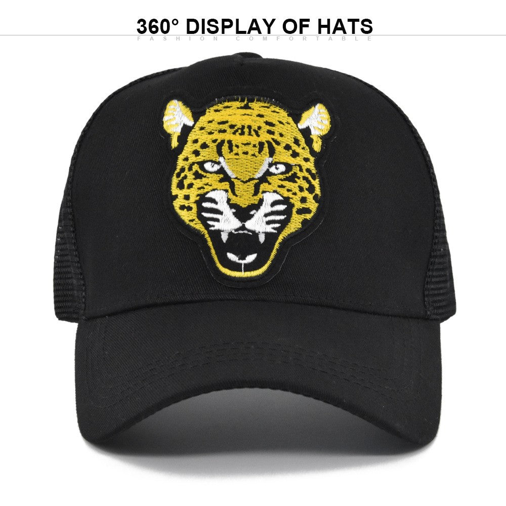 Boné Trucker Snapback Hip Hop Masculino Respirável Malha Ossos Verão Jaguar Bonés De Beisebol Feminino Patch Drake Boné Gorras Hombre