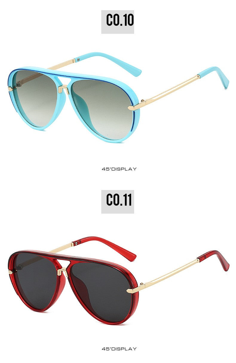 2025 Aviation Sunglasses Women Brand Designer Pilot Sun Glasses Uv400 Simple Fashion Suitable Shades