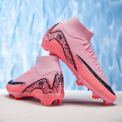 New Men's Football Boots Non-Slip Soccer Shoes Cleats Wholesale Training FG Top Quality Sneakers Drop Shipping Unisex Adult