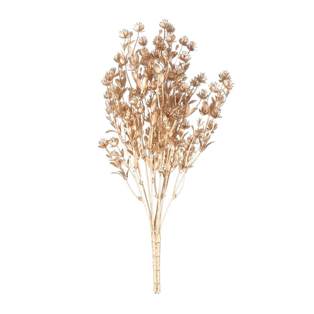Simulation Flower Christmas Ornament Home Decorations Christmas Artificial Flower Simulation Leaf Artificial Plant Gold Silver