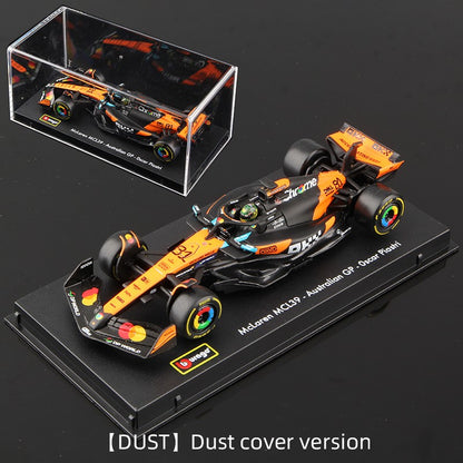 Bburago 1:43 2025 McLaren Racing MCL39 F1 Liga Modelo Formula Automóvel Brinquedo #4 Norris #81 Piastri Miniatura Estática Fundida