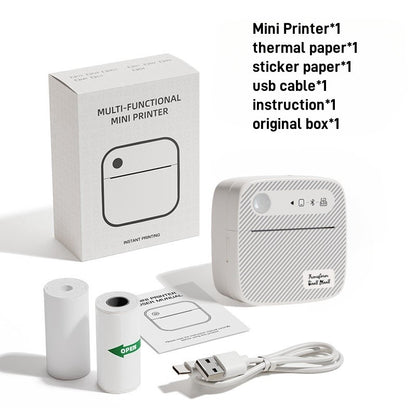 DOLEWA B3 Portable Mini Printers Wireless Bluetooth Inkless Sticker Maker Printer Tag Price Machine for Office School Kitchen