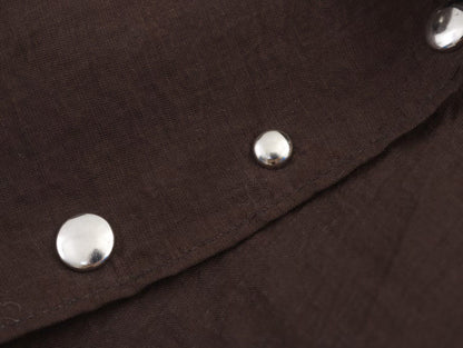 TFAFXY 2025 Streetwear Chic Women Cloak Solid Rivet O-Neck Scarf Collar Long Sleeve Loose Cloak New Fashion Outwear