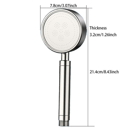 Stainless Steel Shower Head Set 304, Showering And Bathing Handheld High-pressure Shower Head Set For Home Use, Bathroom Accesso